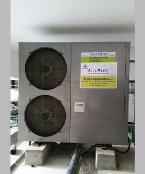 Split type air to water heat pump for heating Domestic water